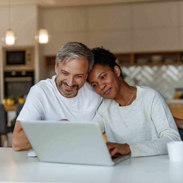 homeowner couple checking online what can home equity loan used for